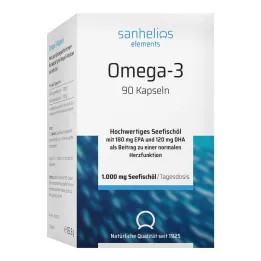 Sanhelios Omega-3 kapslar 1000, 90 st