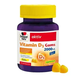 Doppelherz Vitamin D3 2000 I.E. Tandkött, 40 st
