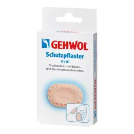 Gehwol ovala skyddsplåster, 4 st