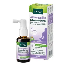 Kneipp Ashwagandha avslappningsspray, 30 ml