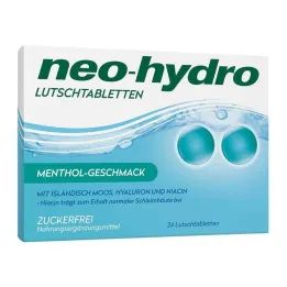 Neo-Hydro sugtabletter mentol sockerfria, 24 st