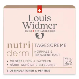 Widmer nutriderm dagkräm utan P., 50 ml