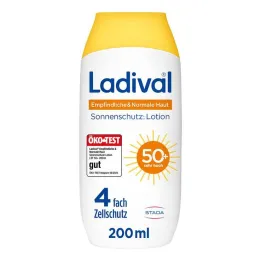 Ladival känslig & normal hudlotion LSF 50 + , 200 ml