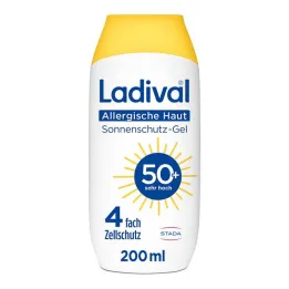 Ladival allergisk hudsolskyddsgel LSF 50 + , 200 ml
