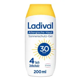 Ladival allergisk hudsolskyddsgel LSF 30, 200 ml