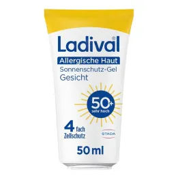 Ladival allergisk hudgel ansikte LSF 50 + , 50 ml