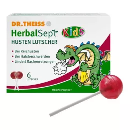 DR.THEISS HerbalSept Host Lollipops Kids, 6 st