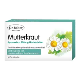 Dr.Böhm Feverfew Apomedica 200 mg filmdragerade tabletter, 60 st