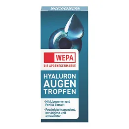 Wepa hyaluroniska ögondroppar, 10 ml