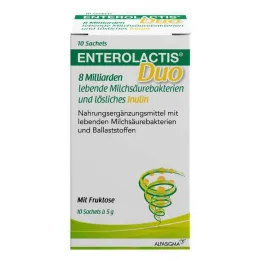 Enterolactis Duo pulverpåsar, 10x5 g