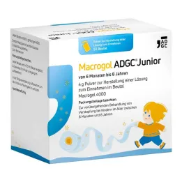 Macrogol ADGC Junior 6 M-8J 4g pulver för H.e.L. att ta, 50 st