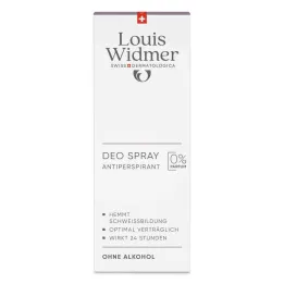 Widmer Deodorant Spray Antiperspirant oparfymerad, 75 ml