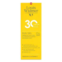 Widmer sun Gel 30 utan P., 100 ml