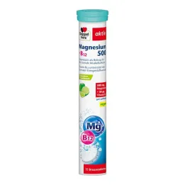 Doppelherz Magnesium 500 + B12 brustabletter, 15 st