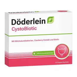 Döderlein Cystobiotiska mjölksyrabakterier + tranbärspulver, 10x4 g
