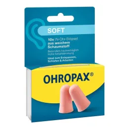 Ohropax mjuka skum i öronproppar, 10 st