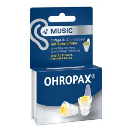 Ohropax Musikfilterpluggar in-ear, 2 st