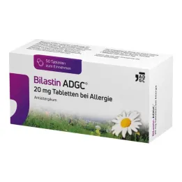Bilastine ADGC 20 mg tabletter för allergier, 50 st