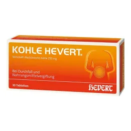 Charcoal Hevert tabletter, 30 st