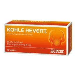 Charcoal Hevert tabletter, 60 st