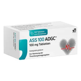 ASS 100 ADGC 100 mg tabletter, 100 st