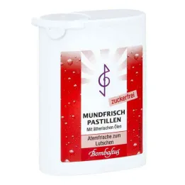 Munfräschande Bombastuspastiller, sockerfria, 55 g