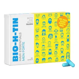 Bio-H-Tin Hair Essentials Men Forte kapslar, 30 st