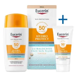 Eucerin Sun Fluid Hydro Protect Ansiktsljus LSF 50 + , 50 ml