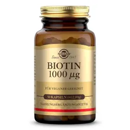 Solgar Biotin 1000 µg kapslar (50 stycken)