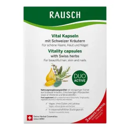Rausch Vital kapslar med schweiziska örter, 3X30X2 st