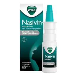 WICK Nasivin nässpray OK vuxna / Schulkin.0,5 mg / ml, 10 ml