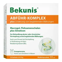 Bekunis laxermedelskomplex plus pulver, 10X9,15 g