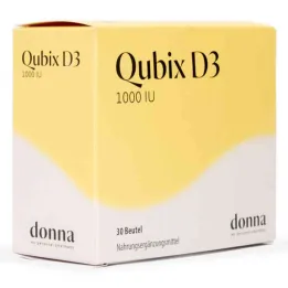 Medis Qubix Vitamin D3 1000 IU pulver (30 stycken)