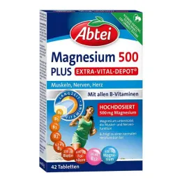 Abbey Magnesium 500 Plus tabletter, 42 st