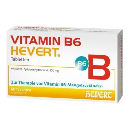 VITAMIN B6 HEVERT tabletter, 60 st