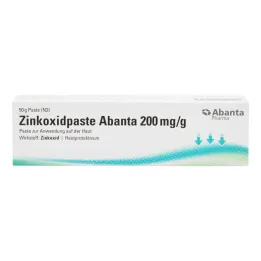 Zinkoxidpasta Abanta 200 mg / g Pasta för användning på huden, 50 g