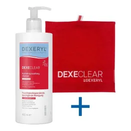 Dexeryl Dexeclear rengörande fuktgivande, 400 ml
