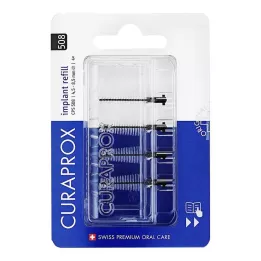 CURAPROX CPS 508 Interdentalimplantat 1,7–8,5 mm, 4 st