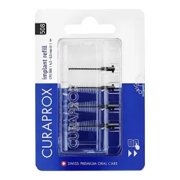 Curaprox Cps 508 interdentalborsteimplantat 1,7 - 8,5 mm, 4 st