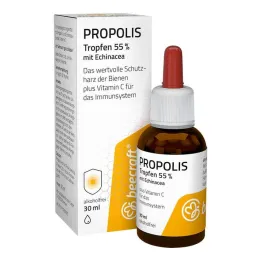 Beecraft Propolis droppar 55% plus Echinacea, 30 ml