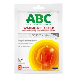 ABC Värmegipskänslig fleece Hansaplast med, 2 st