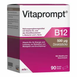 Vitaprompt B12 500 µg direktstickor, 90 st