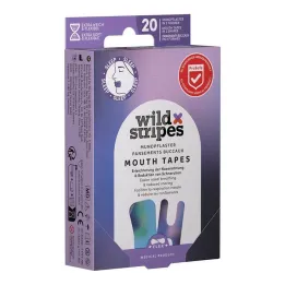Wild Stripes Mouth Tapes Sunset Plasters, 20 st
