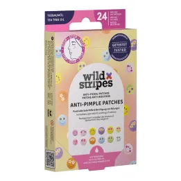 Wild Stripes Anti-Pimple Patches Smile Stop, 24 st