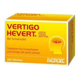 Vertigo Hevert SL tabletter, 260 st