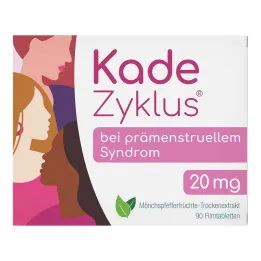 Kade-cykel för premenstruellt syndrom 20 mg Fta, 90 timmar