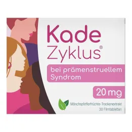 Kade-cykel för premenstruellt syndrom 20 mg Fta, 30 timmar