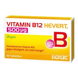 Vitamin B12 Hevert 500 µg tabletter, 60 st