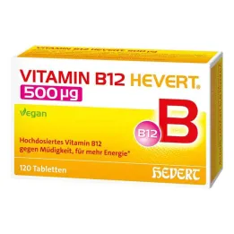 Vitamin B12 Hevert 500 µg tabletter, 120 st