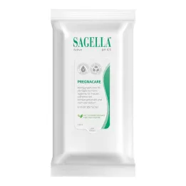 Sagella active Pregnacare rengöringsservetter, 15 st